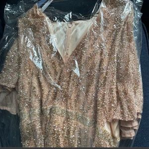 COPY - Stunning MacDuggal Caped Gown Size 20